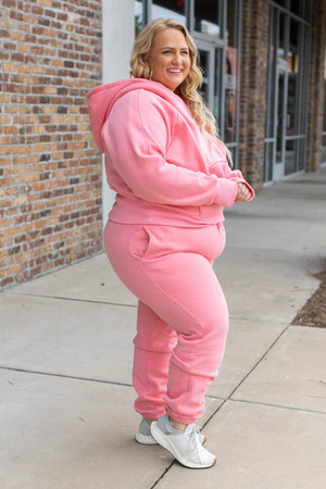 IN STOCK Cozy Joggers - Pink