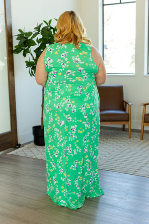 IN STOCK 02.23.2024 Samantha Maxi Dress - Green Floral