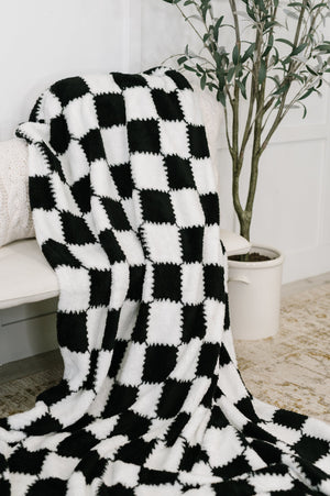 Cookies & Cream Checks Blanket