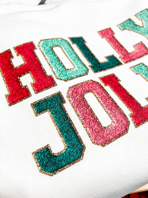 Holly Jolly Faux Chenille