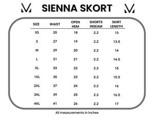 IN STOCK Sienna Skort - Red