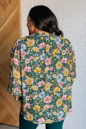 Ideal Ideas Floral Blouse