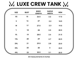 IN STOCK Luxe Crew Tank - Mint Leaf