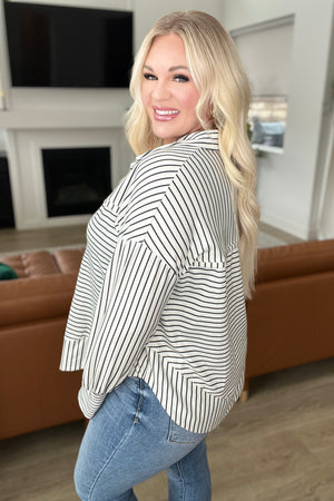 Striped Serendipity Pullover