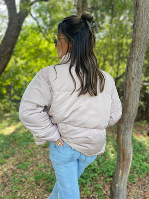 PREORDER: Touch of Blush Puffer Jacket