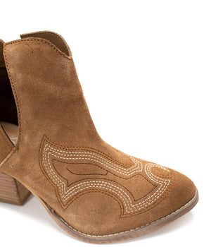 Journee Ankle Boots in Tan