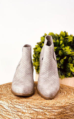 Tarim Bootie in Grey