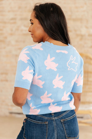 Miss Cottontail Half-Sleeve Sweater